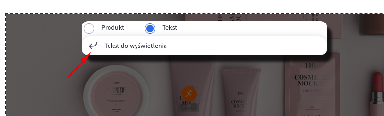 Wpisywanie tekstu dymku