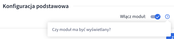 Ustawienia podstawowe aplikacji Zamów ponownie